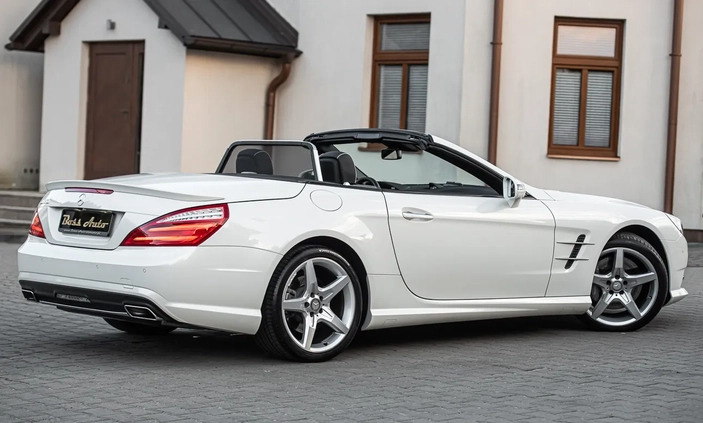 Mercedes-Benz SL cena 333550 przebieg: 16550, rok produkcji 2013 z Pruszcz Gdański małe 466